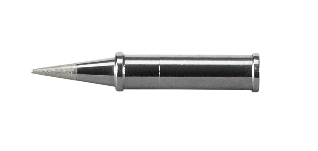 Milwaukee® M12™ 49-80-0400 Conical Cordless Soldering Iron Pointed Tip, For Use With M12™ Soldering Iron, 1.55 in L Tip, 0.02 in Tip Radius, Copper Core, Nickel Plated/Iron Coated